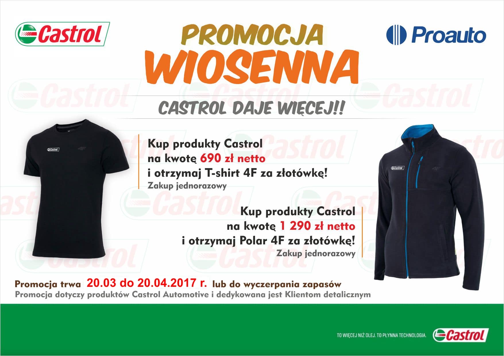 Ulotka Wiosenna Promocja Castrol 1