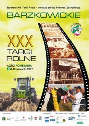 XXXtargi plakat e1504513340533 - Targi Rolne Agro Pomerania Barzkowice 2017