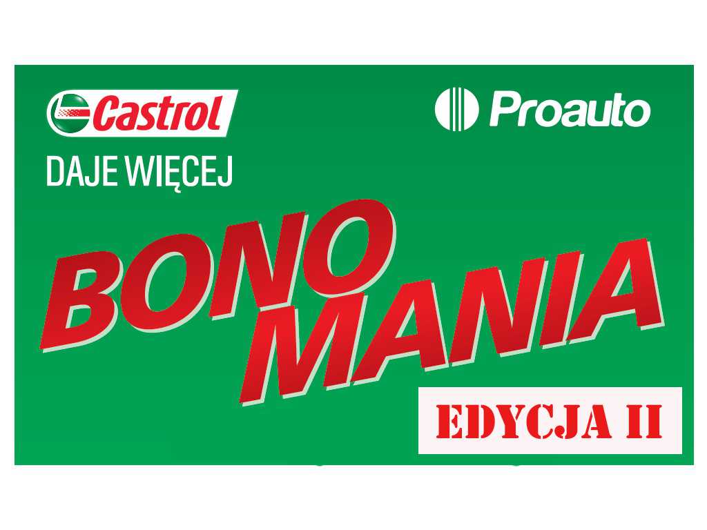 Bonomania edycja 2 wall - Promocja Castrol Daje Więcej Bonomania Edycja II