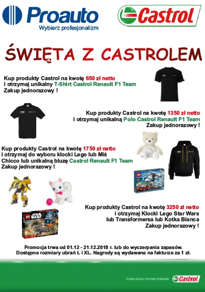 więta z castrolem - Promocja Święta z Castrolem