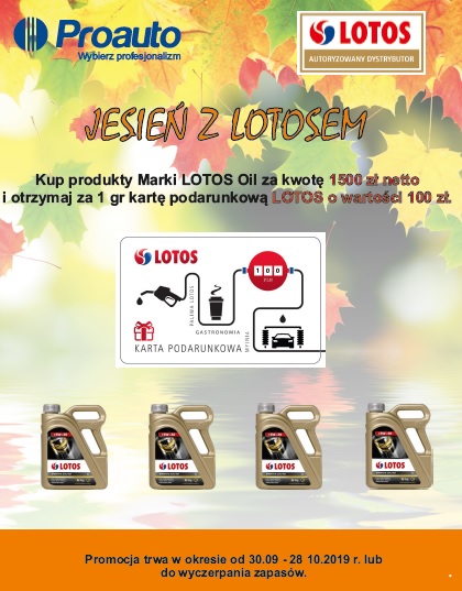 Promocja Jesień z Lotosm Jesień z lotosem - Promocja Jesień z Lotosm