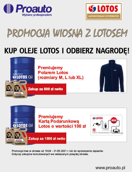 Promocja Wiosna z Lotosem Promocja Wiosna 2021 - Promocja Wiosna z Lotosem